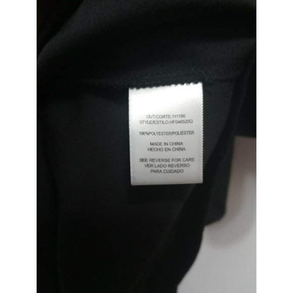 NWT Big Strike USA by HS Little Black Dress Mid-Thigh Ladies Size Large *NEW* - Picture 7 of 8